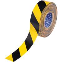 Ruban de marquage pour plancher ToughStripe Max, 2" x 100', Polyester, Noir et jaune Distribution Élite MP
