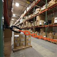 Ensemble de barri&egrave;re &agrave; chaîne magn&eacute;tique pour l'entrep&ocirc;t, Orange Distribution Élite MP