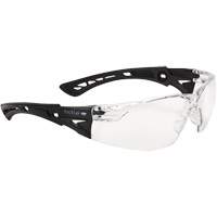 Lunettes de s&eacute;curit&eacute; Rush + Petit BSSI, Lentille Transparent, Antibu&eacute;e/Anti-&eacute;gratignures, ANSI Z87+ Distribution Élite MP