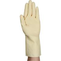Gants naturels et l&eacute;gers AlphaTec 87-137, Taille 7, 11,8" lo, Latex de caoutchouc, 16 mils Distribution Élite MP
