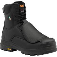 Bottes de travail Vulcan avec protecteur m&eacute;tatarsien &agrave; l'ext&eacute;rieur, Cuir, Taille 5, Imperm&eacute;able Distribution Élite MP