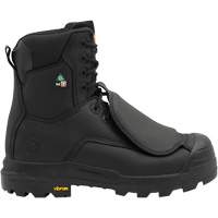 Bottes de travail Vulcan avec protecteur m&eacute;tatarsien &agrave; l'ext&eacute;rieur, Cuir, Taille 5, Imperm&eacute;able Distribution Élite MP