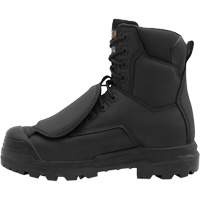 Bottes de travail Vulcan avec protecteur m&eacute;tatarsien &agrave; l'ext&eacute;rieur, Cuir, Taille 5, Imperm&eacute;able Distribution Élite MP