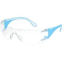 Lunettes de s&eacute;curit&eacute; bleu/blanc Adapt Lite, Lentille Transparent, Antibu&eacute;e/Anti-&eacute;gratignures, ANSI Z87+/R&eacute;pond ou surpasse la norme CSA Z94.3 Distribution Élite MP