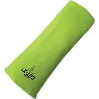 Manchette r&eacute;sistante &agrave; la coupe Cut-X, Fibre de verre/Poly&eacute;thyl&egrave;ne, 10", ASTM ANSI niveau A4, Lime haute visibilit&eacute; Distribution Élite MP