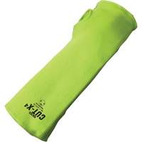 Manchette r&eacute;sistante &agrave; la coupe avec ouverture pour le pouce Cut-X, Fibre de verre/Poly&eacute;thyl&egrave;ne, 10", ASTM ANSI niveau A4, Lime haute visibilit&eacute; Distribution Élite MP