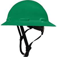 Casque de s&eacute;curit&eacute; &agrave; bordure compl&egrave;te LIDGUARD avec mentonni&egrave;re, R&eacute;pond aux normes CSA type 1, Suspension Rochet, Ventil&eacute; Distribution Élite MP
