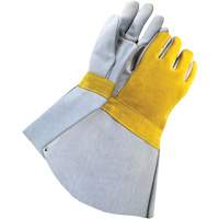 Lined Welder with 5" Cuff, Split Cowhide, Size One Size Distribution Élite MP