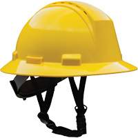 Casque de s&eacute;curit&eacute; &agrave; bord complet Kilimanjaro avec coque en PEHD, R&eacute;pond aux normes CSA type 2, Suspension Rochet, Ventil&eacute; Distribution Élite MP