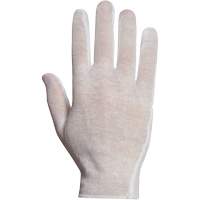 Gants d'inspection Superior ML40, Poly/coton, Poignet &agrave; ourlet, Taille unique Distribution Élite MP
