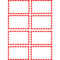 &eacute;tiquettes SIMDUT 800/pqt, Papier, Rouleau, 2-3/4" lo x 4-1/4" la Distribution Élite MP