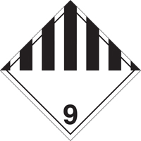 Miscellaneous Danger TDG Placard, Adhesive Vinyl Distribution Élite MP