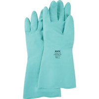 Gants &agrave; prise &agrave; motif en Z StanSolv, Taille 6/T-petit, 13" lo, Nitrile, 15 mils Distribution Élite MP