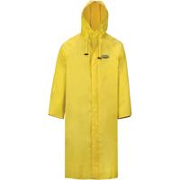 V&ecirc;tements imperm&eacute;ables Hurricane ignifuges et r&eacute;sistants &agrave; l'huile, manteau de 48', 5T-Grand, Jaune Distribution Élite MP