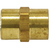 RACCORD FEMELLE HEXAGONAL(F)NPT1/4"-(F)1/4"LAITO, Laiton Distribution Élite MP