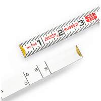 Red End&reg; Masonry Rule, 6' L, Wood, 1/16" Graduations Distribution Élite MP