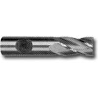 Weldon Shank End Mill, 7/32" Dia., 4 Flutes, High Speed Steel Distribution Élite MP