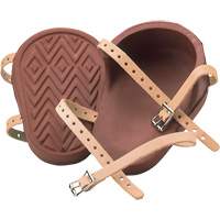 Professional Heavy-Duty Knee Pad, Buckle Style, Rubber Caps, Rubber Pads Distribution Élite MP