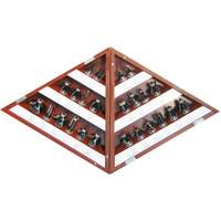 Jeux de fraises &agrave; d&eacute;foncer au carbure &agrave; 3 cannelures Distribution Élite MP