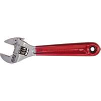 Adjustable Wrench, 4-1/2" L, 1/2" Max Width, Chrome/Polished Distribution Élite MP