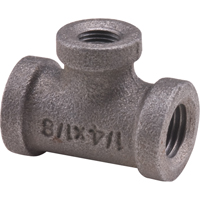 T&eacute;, R&eacute;ducteur, Galvanis&eacute;, 1" x 1/2" x 3/4" Distribution Élite MP