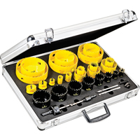 Electrician's Hole Saw Kits, 31 Pieces Distribution Élite MP