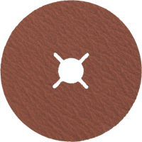 Disque en fibre, C&eacute;ramique, 80, 4-1/2" Dia x 7/8" Arbre Distribution Élite MP