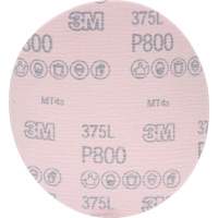 Disque &agrave; pellicule Hookit 375L, dia 6", Grain P800, Oxyde d'aluminium Distribution Élite MP