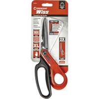 Heavy-Duty Titanium Coated Tradesman Shears, 10", Rings Handle Distribution Élite MP