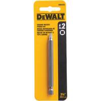 Embout pour outil motoris&eacute;, Carr&eacute;e, Embout #2, Prise 3-1/2", Longueur 3-3/5" Distribution Élite MP