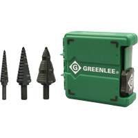 Step Bit Set, 1/8"/3/16" - 1/2"/7/8"/1-1/8"  Distribution Élite MP