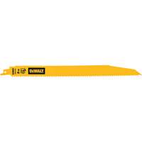 Demolition Reciprocating Saw Blade, Bi-Metal, 6 TPI, 12" L Distribution Élite MP