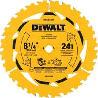 Ripping Circular Saw Blade, 8-1/4", 40 Teeth, Wood Use Distribution Élite MP