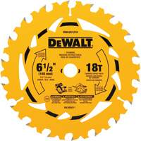 Framing Circular Saw Blade, 6-1/2", 18 Teeth, Wood Use Distribution Élite MP