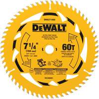 Circular Saw Blade, 7-1/4", 60 Teeth, Wood Use Distribution Élite MP