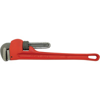 Pipe Wrench, 2-1/2" Jaw Capacity, 18" Long, Powder Coated Finish, None Handle Distribution Élite MP
