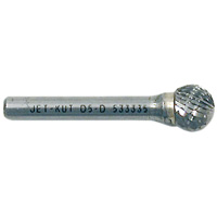 Jet-Kut&reg; Ball Shape Bur, 1/4" Dia., 1/4" Shank, 7/32" Depth of Cut Distribution Élite MP