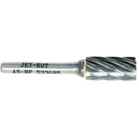 A5-NF JET-KUT&reg; Cylindrical Shape Bur for Aluminum/Non-ferrous Materials, 1/2" Dia., 1/4" Shank Distribution Élite MP