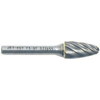 F5-NF 1/4" Round Nose Shape Bur for Aluminum/Non-Ferrous Materials, 1/2" Dia. Distribution Élite MP