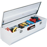 Coffre &agrave; outils robuste pour camion, 20-1/4" x 58-1/2" x 19", Acier, Beige/Noir/Bleu/Brun/Vert/Gris/Orange/Rouge/Argent/Havane/Jaune Distribution Élite MP
