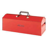 Tool Box, 8-13/20" D x 21-3/10" W x 9" H, Red Distribution Élite MP