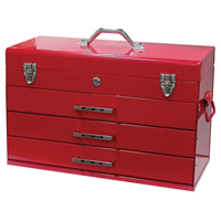 Tool Box, 9-3/5" D x 21-3/10" W x 14-1/2" H, Red Distribution Élite MP