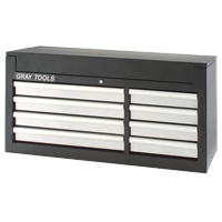 Coffre sup&eacute;rieur - 8 tiroirs, 53-3/8" la, 8 tiroirs, Noir Distribution Élite MP