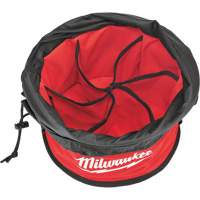 Parachute Organizer Bag, 11-4/5" L x 11-4/5" W x 11" H, Nylon, Black/Red Distribution Élite MP