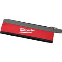 Multi-Size Zipper Pouches - Set of 3, Canvas, 3 Pockets, Black/Red Distribution Élite MP