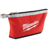 Coloured Zippered Pouches - Set of 3, Canvas, 3 Pockets, Black/Red Distribution Élite MP