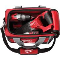 Packout Tool Bag, Ballistic Nylon, 2 Pockets, Black/Red Distribution Élite MP