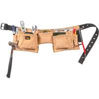 Constructor's Tool Belt, Leather, Tan Distribution Élite MP