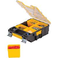 Organisateur de format moyen PRO, 4-1/2" la x 10-1/4" p x 13-3/5" h, Noir/Jaune Distribution Élite MP