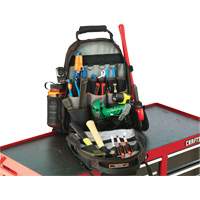 Sac &agrave; dos pour outils 5843 Arsenal, 13-1/2" lo x 8-1/2" la, Noir, Polyester Distribution Élite MP